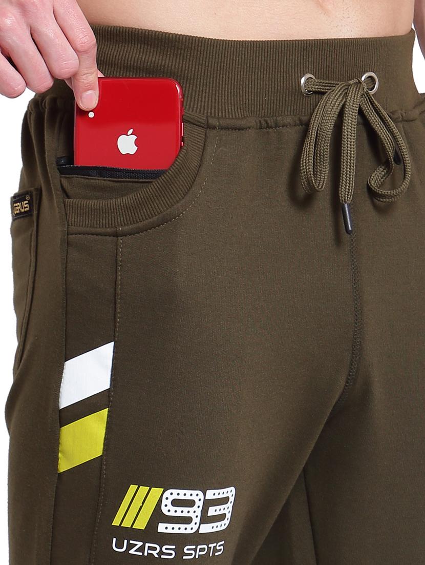 green solid mid rise jogger - 19495001 - Standard Image - 4