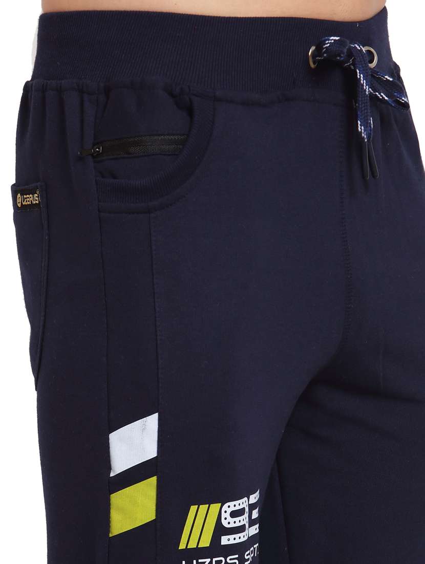 navy blue cotton joggers - 19495037 - Standard Image - 4