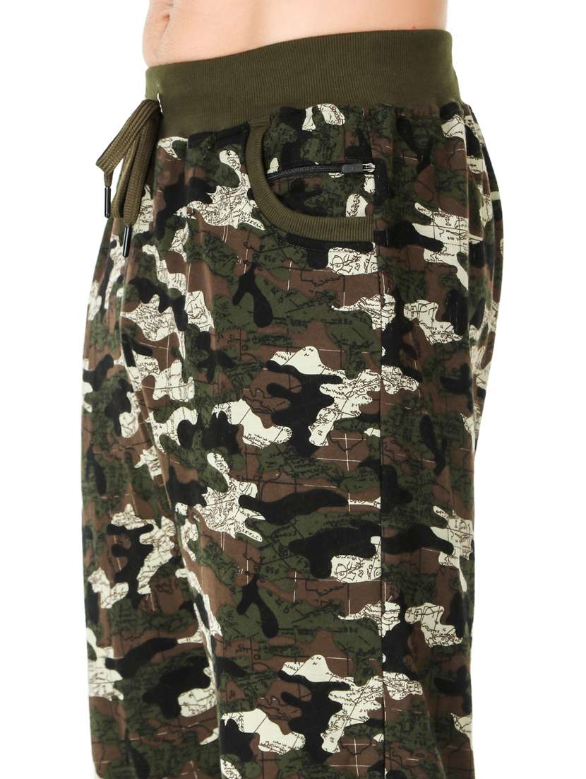 mid rise printed jogger - 19495063 -  Standard Image - 4