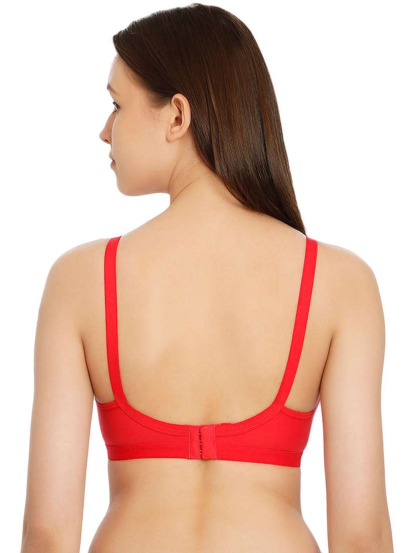 pack of 2 cotton blend t-shirt bra - 19495077 -  Standard Image - 4