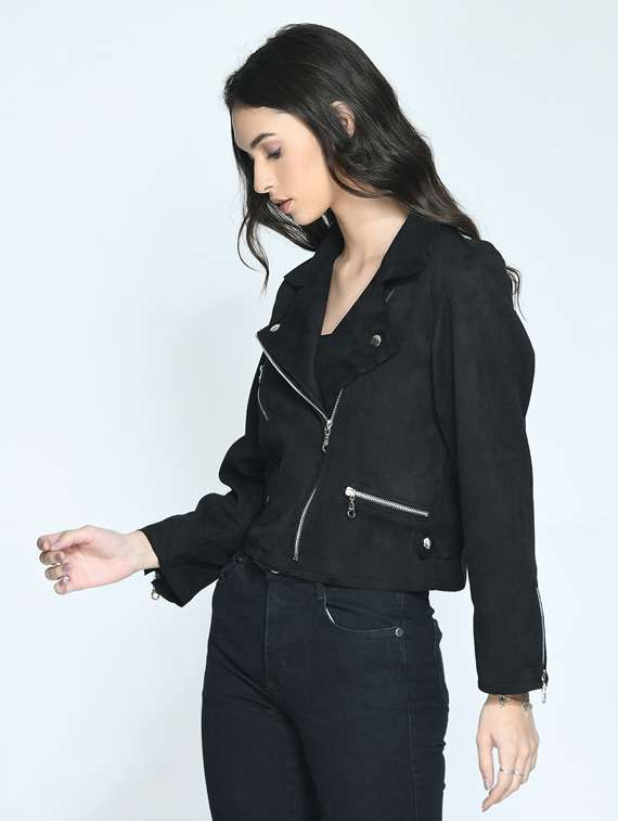 women notch collar regular jacket - 19495211 -  Standard Image - 1