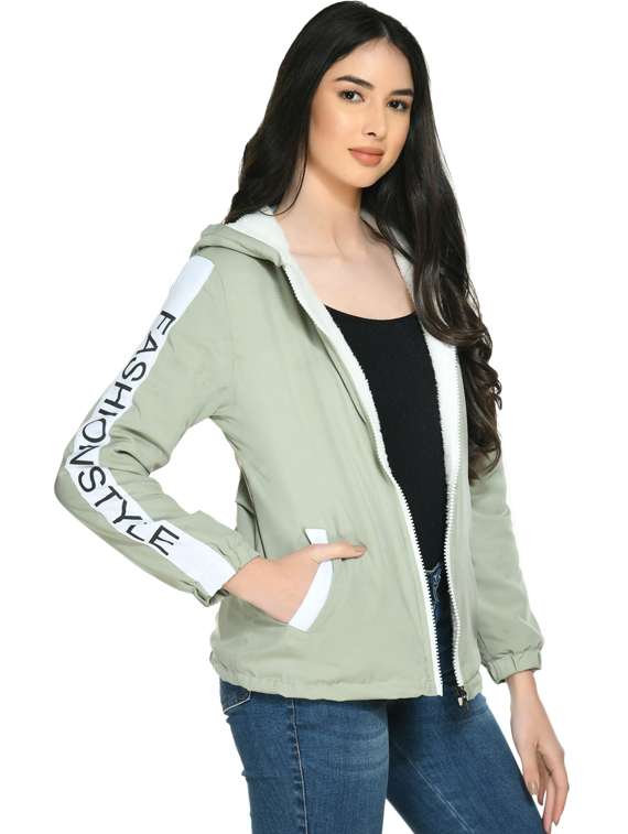 women notch collar regular jacket - 19495218 -  Standard Image - 1