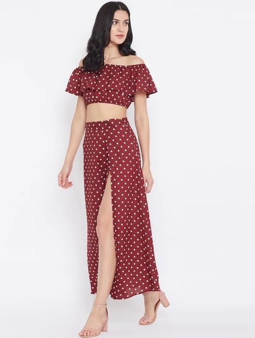 women's crop off shoulder top - 19495273 -  Standard Image - 0