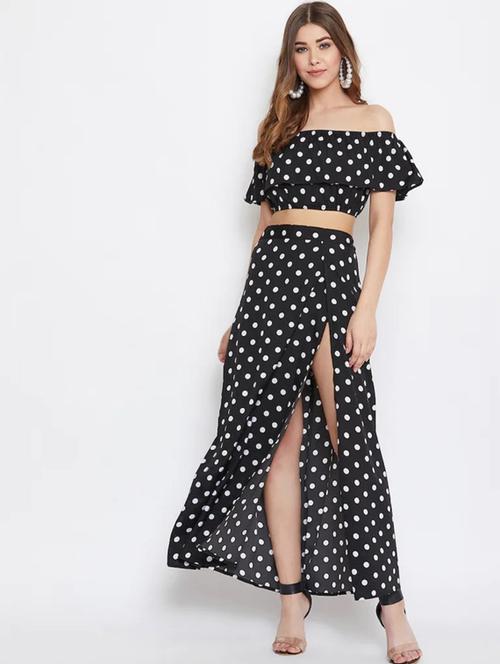 women's crop off shoulder top - 19495291 -  Standard Image - 0