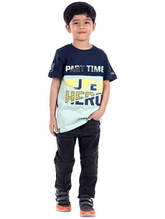 kids boy printed t-shirt - 19495416 -  Standard Image - 4
