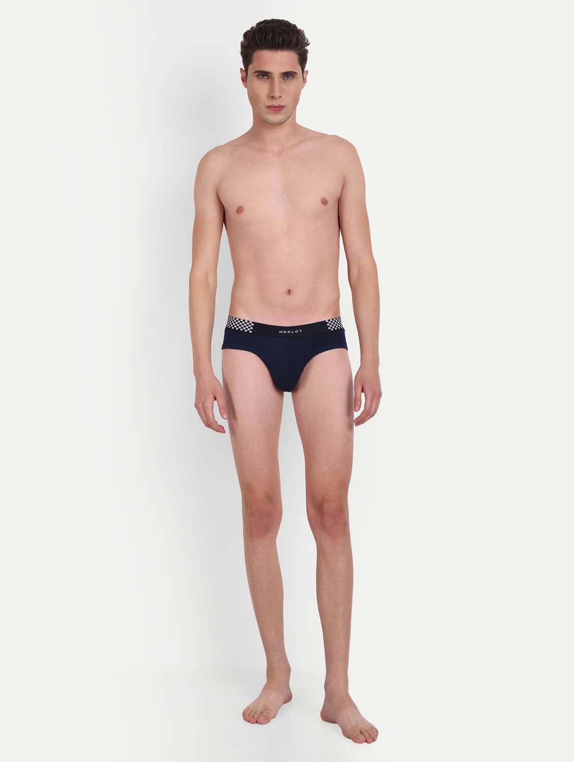 blue cotton hipster brief - 19496858 -  Standard Image - 4