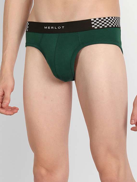 green cotton hipster brief - 19496862 -  Standard Image - 1