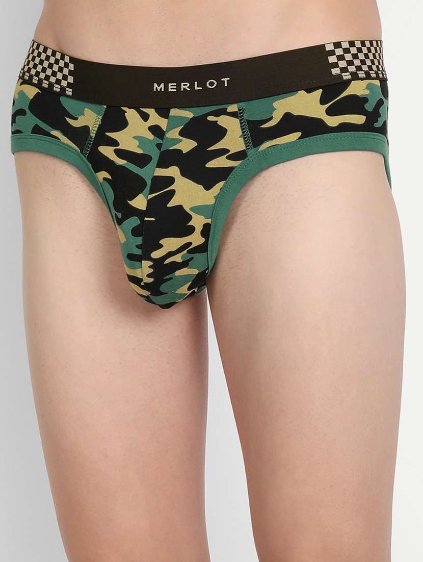 green cotton hipster brief - 19496863 -  Standard Image - 1