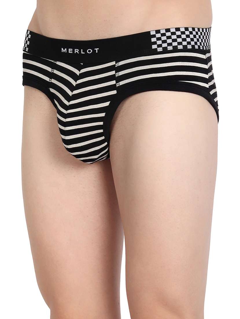 black cotton hipster brief - 19496870 -  Standard Image - 1