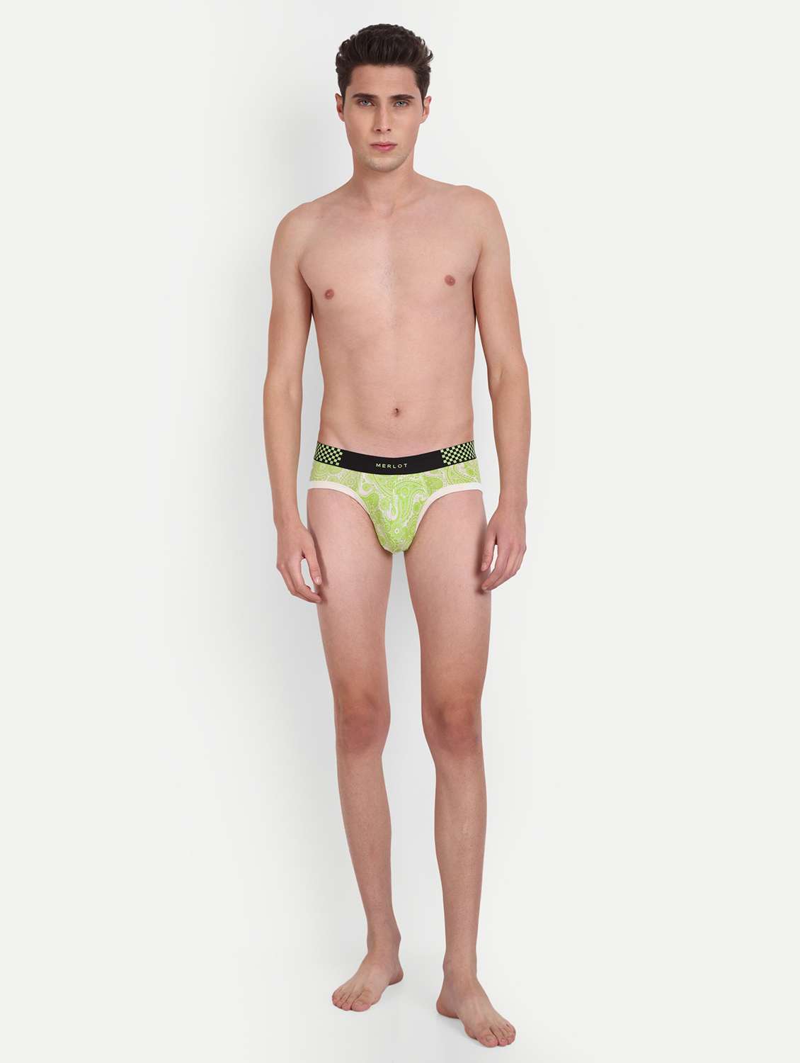 green cotton hipster brief - 19496880 -  Standard Image - 4