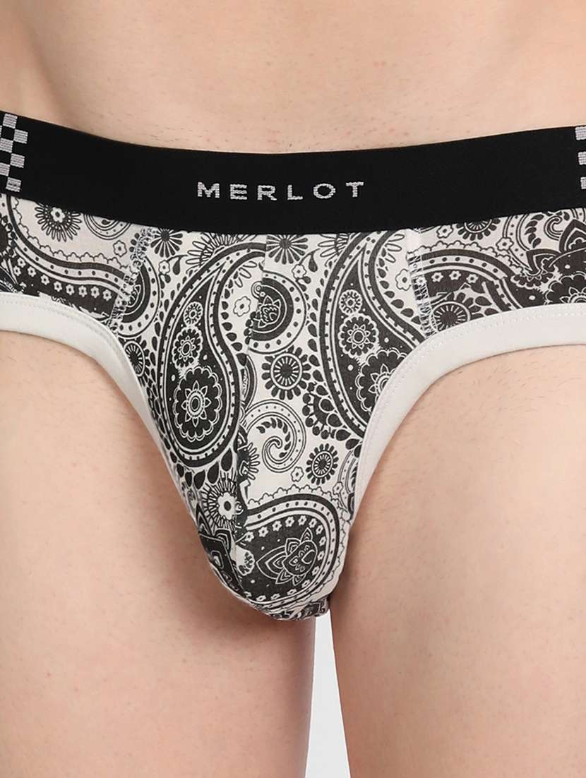 white cotton hipster brief - 19496882 -  Standard Image - 4