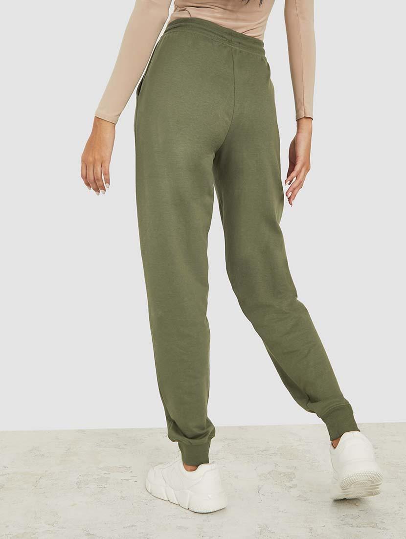 yellow cotton joggers - 19497135 - Standard Image - 1