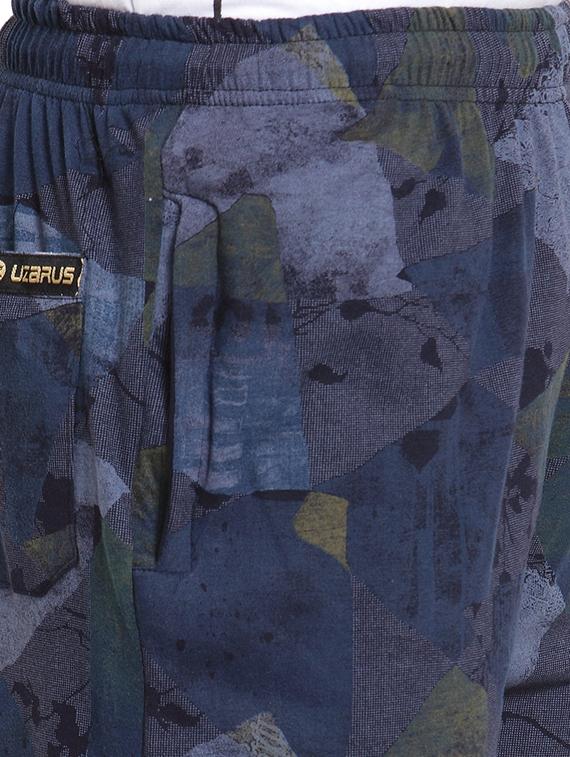 mid rise printed full length track pant - 19497447 - Standard Image - 4