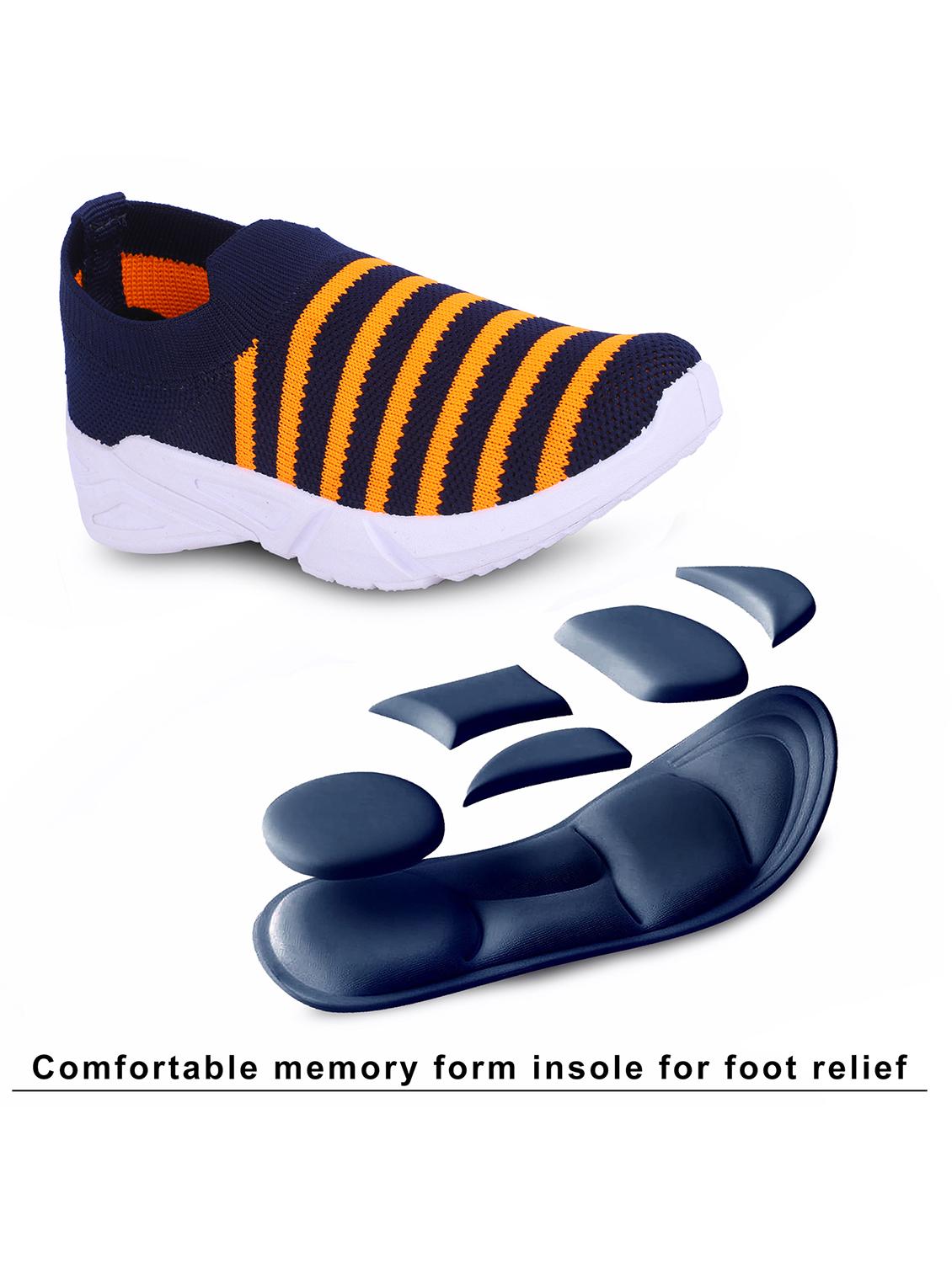 striped slip on shoes - 19497593 - Standard Image - 4