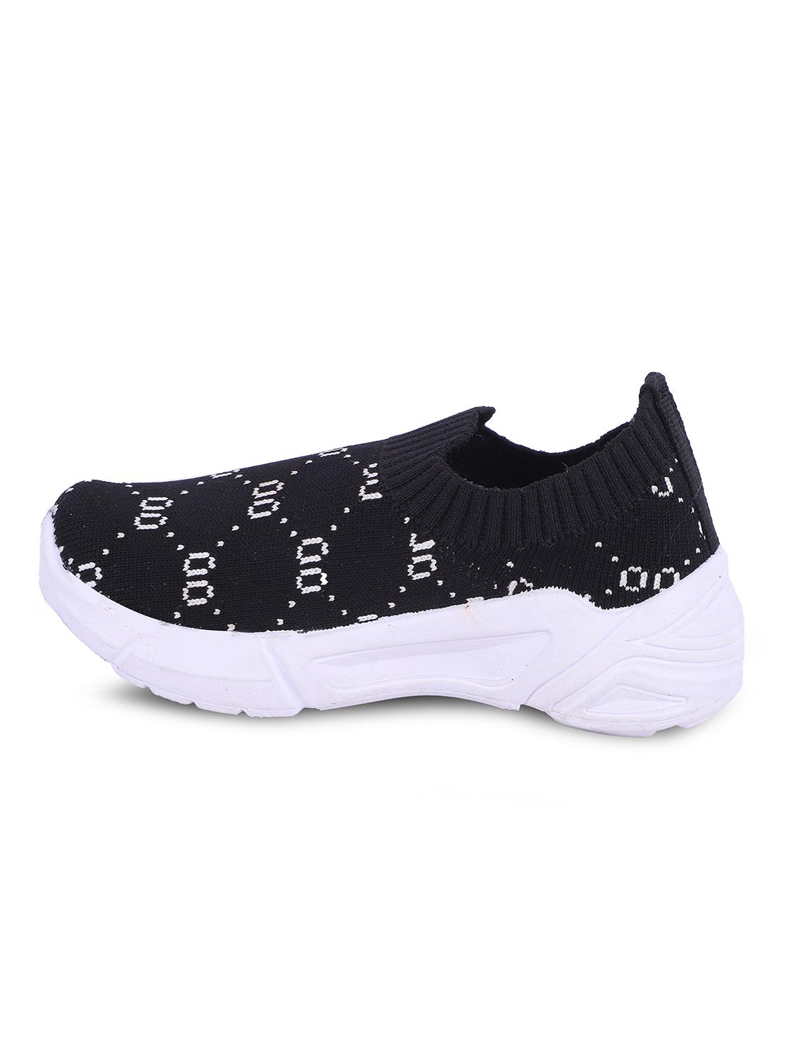 black printed slip on shoes - 19497595 -  Standard Image - 1