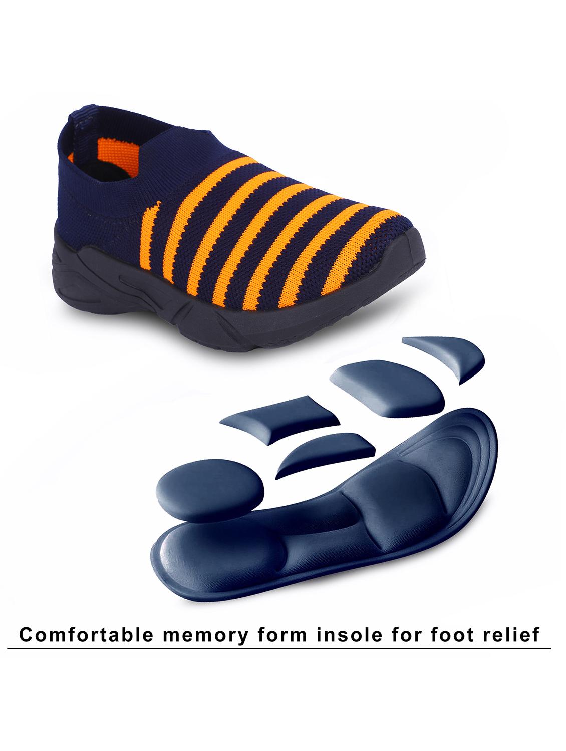 striped slip on shoes - 19497599 - Standard Image - 4