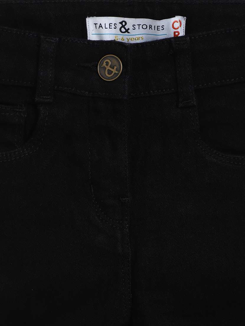 girls mid rise denim jeans - 19497869 -  Standard Image - 1