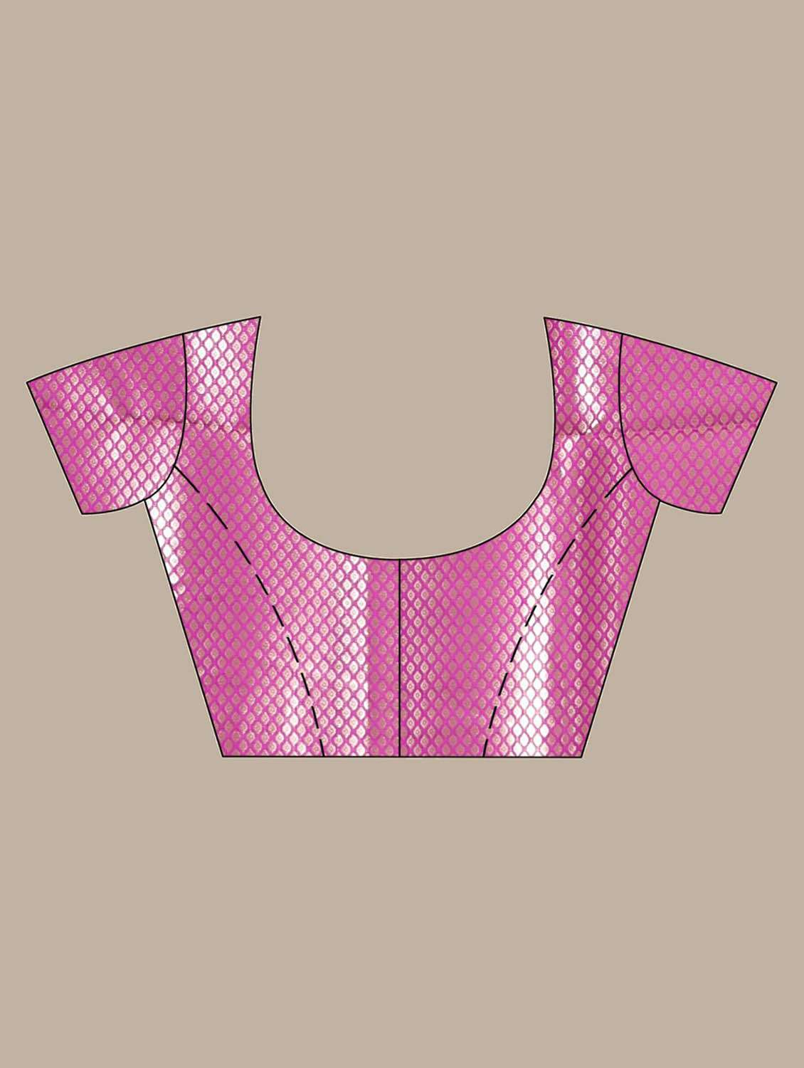 women's self design purple colored saree with blouse - 19498334 -  Standard Image - 4