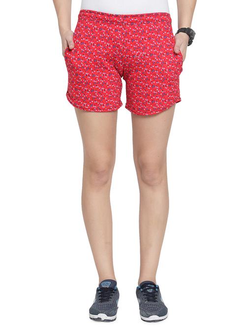 cotton regular printed short - 19501818 -  Standard Image - 0