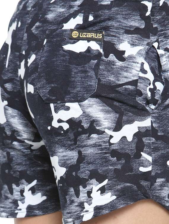 cotton regular printed short - 19501821 -  Standard Image - 4