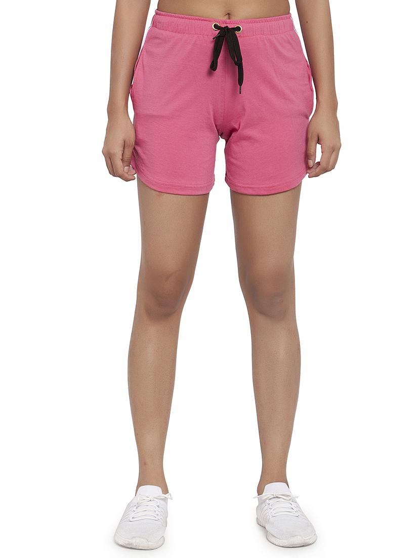 cotton regular solid short - 19501831 -  Zoom Image - 0