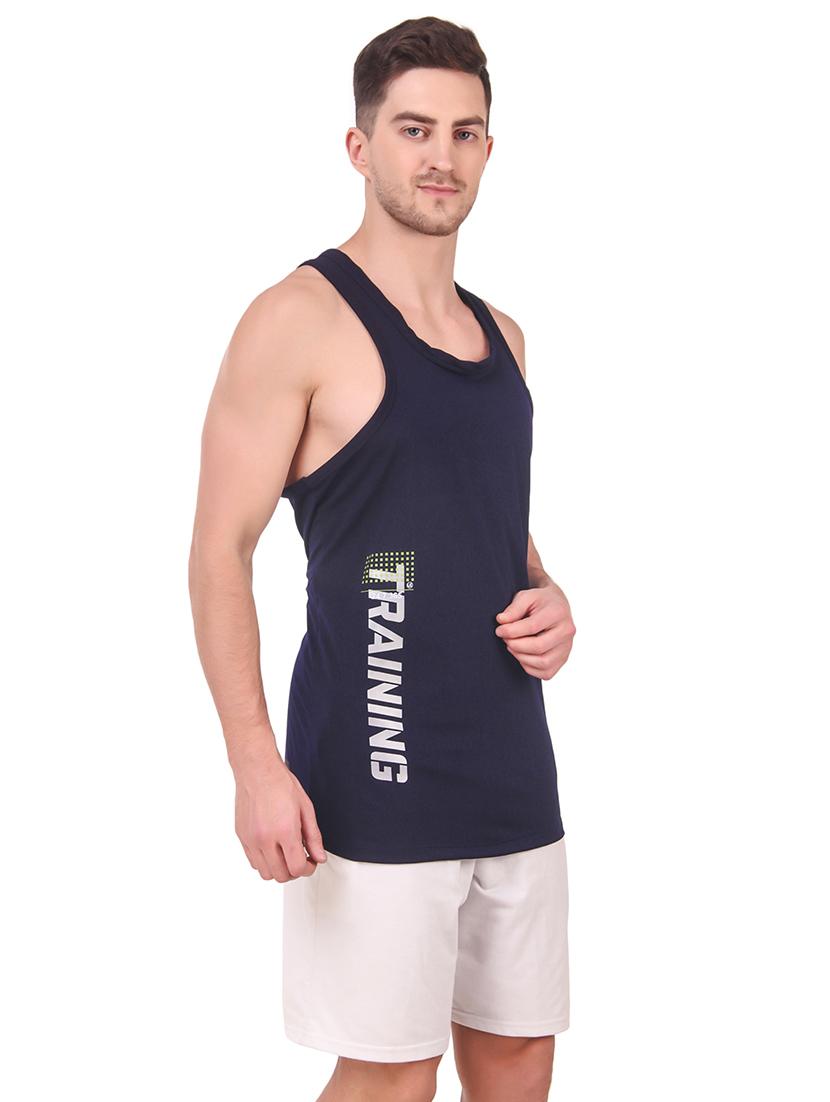 navy cotton vest - 19501889 -  Standard Image - 1