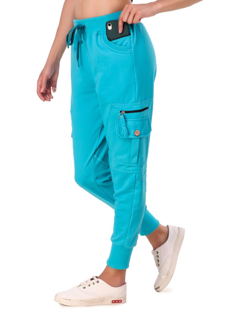 cotton solid jogger - 19503413 - Standard Image - 1