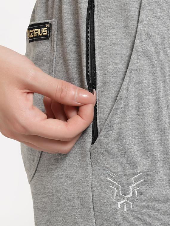 cotton solid jogger - 19503416 - Standard Image - 4