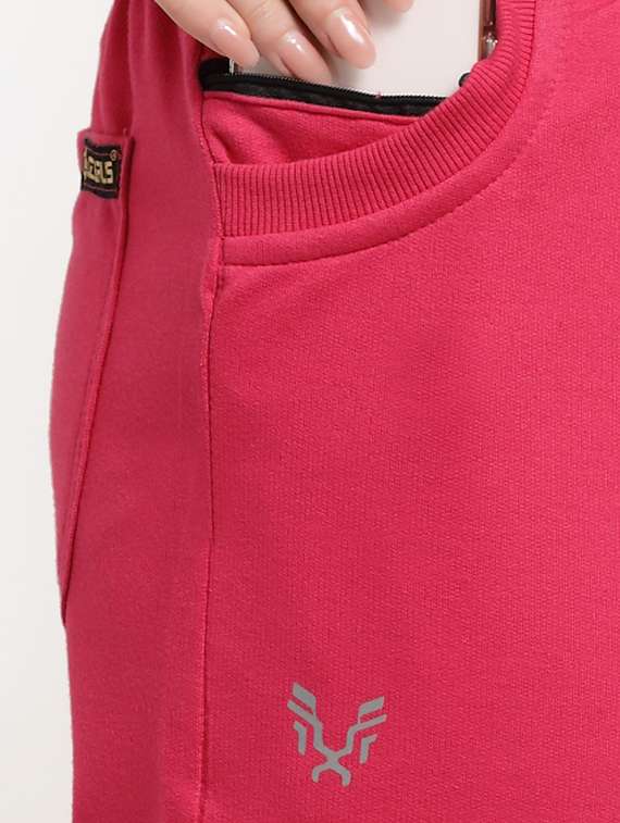 mid rise solid jogger - 19503437 -  Standard Image - 4