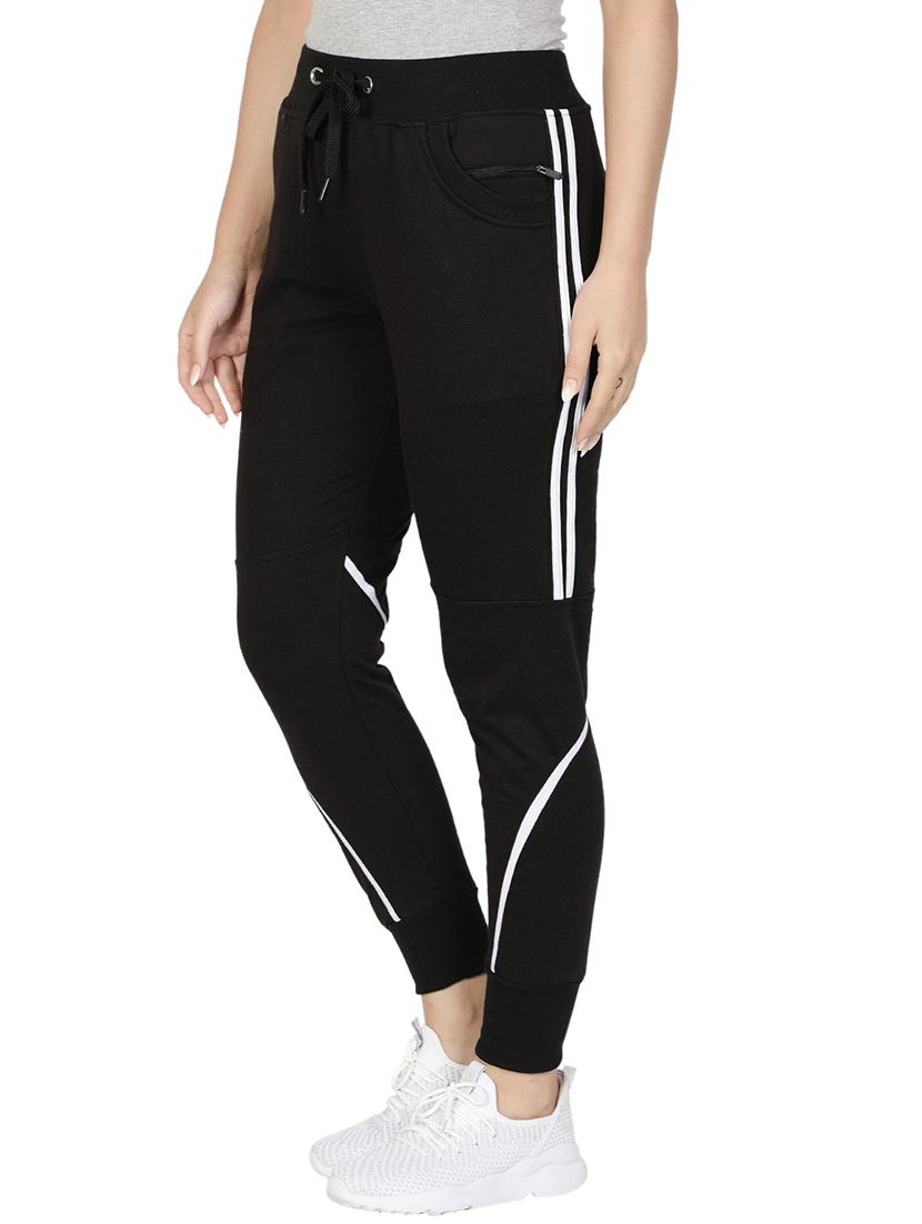 mid rise solid jogger - 19503442 - Standard Image - 1