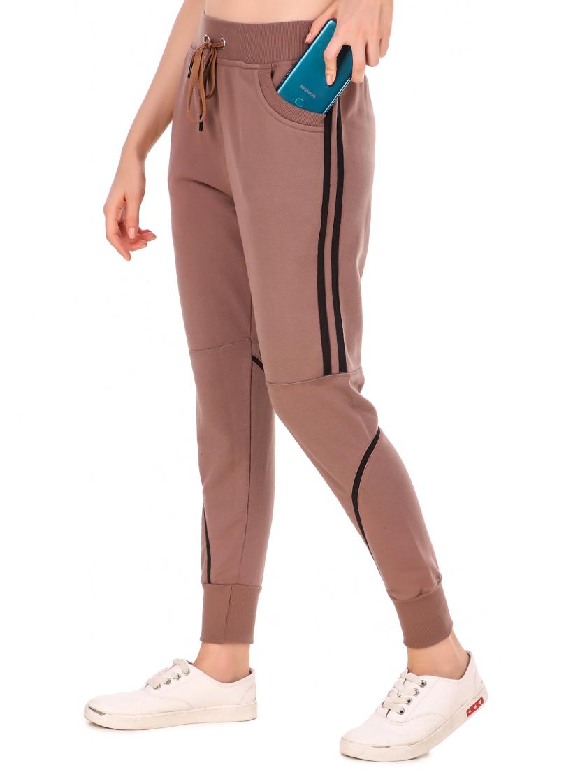 mid rise solid jogger - 19503447 - Standard Image - 1