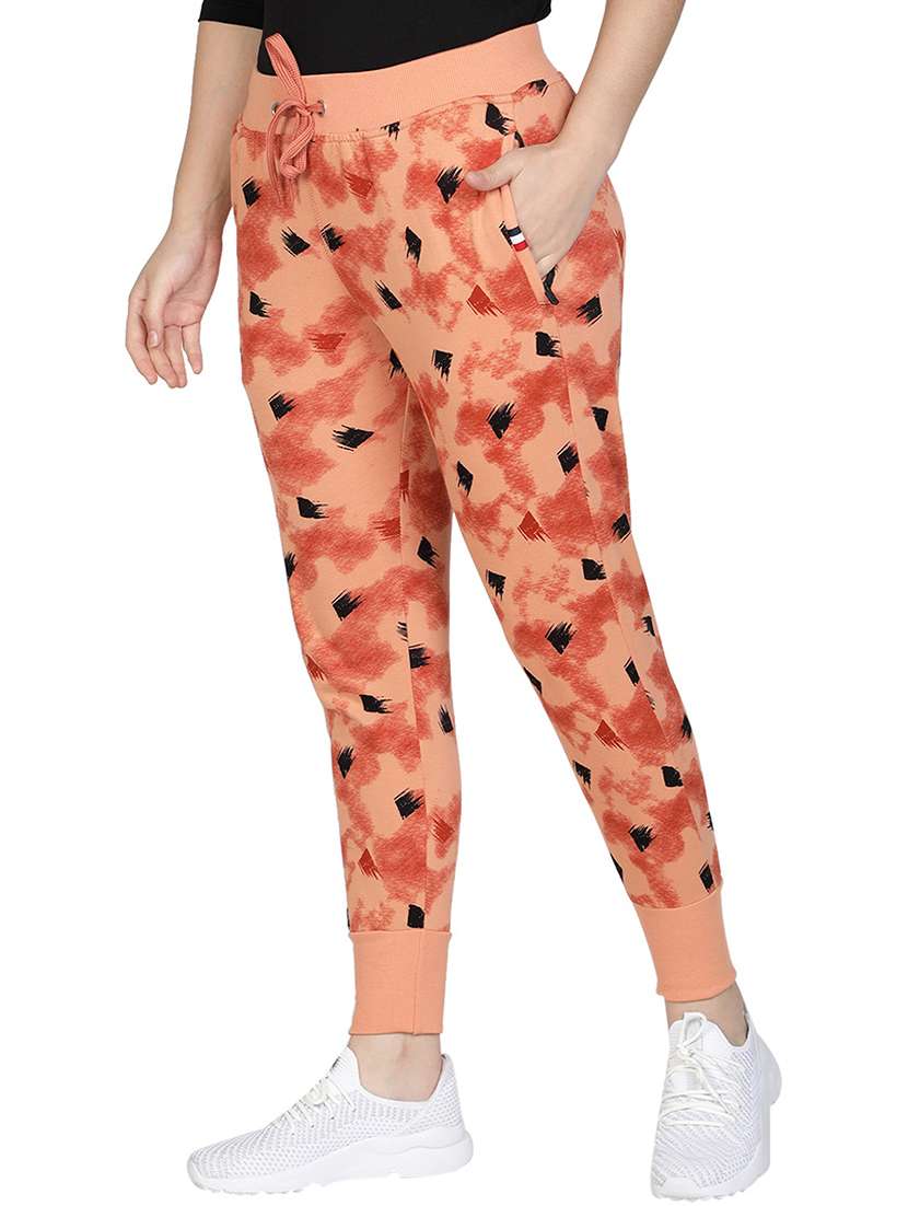 mid rise printed jogger - 19503450 -  Standard Image - 1