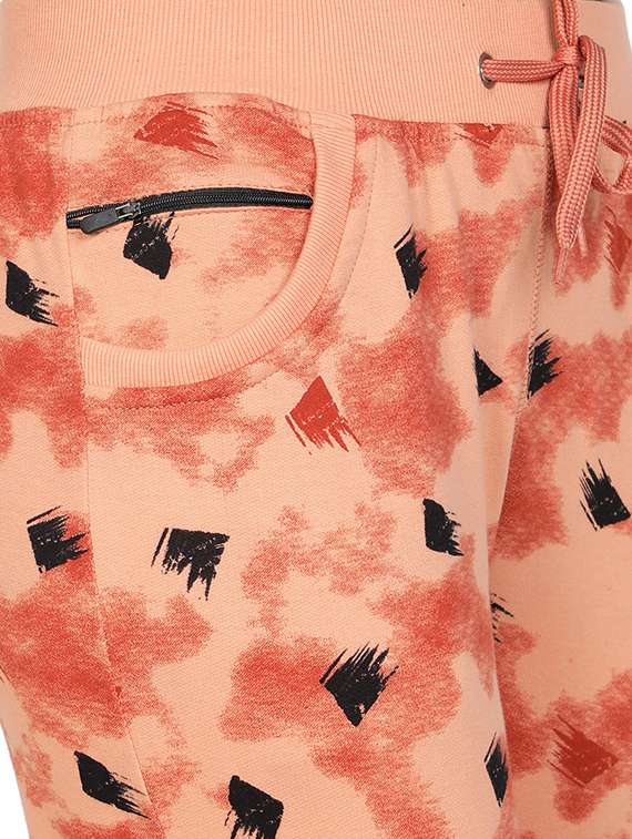 mid rise printed jogger - 19503450 - Standard Image - 4