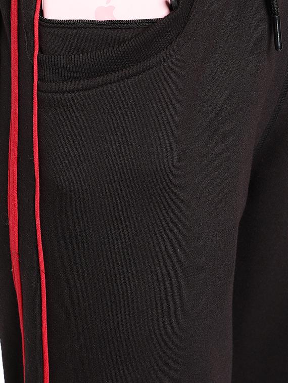 mid rise solid jogger - 19503474 - Standard Image - 4