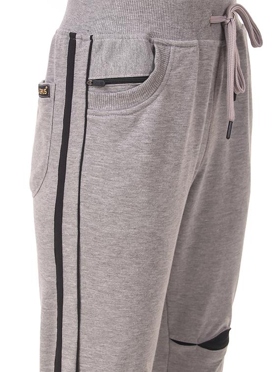 mid rise solid jogger - 19503476 - Standard Image - 4