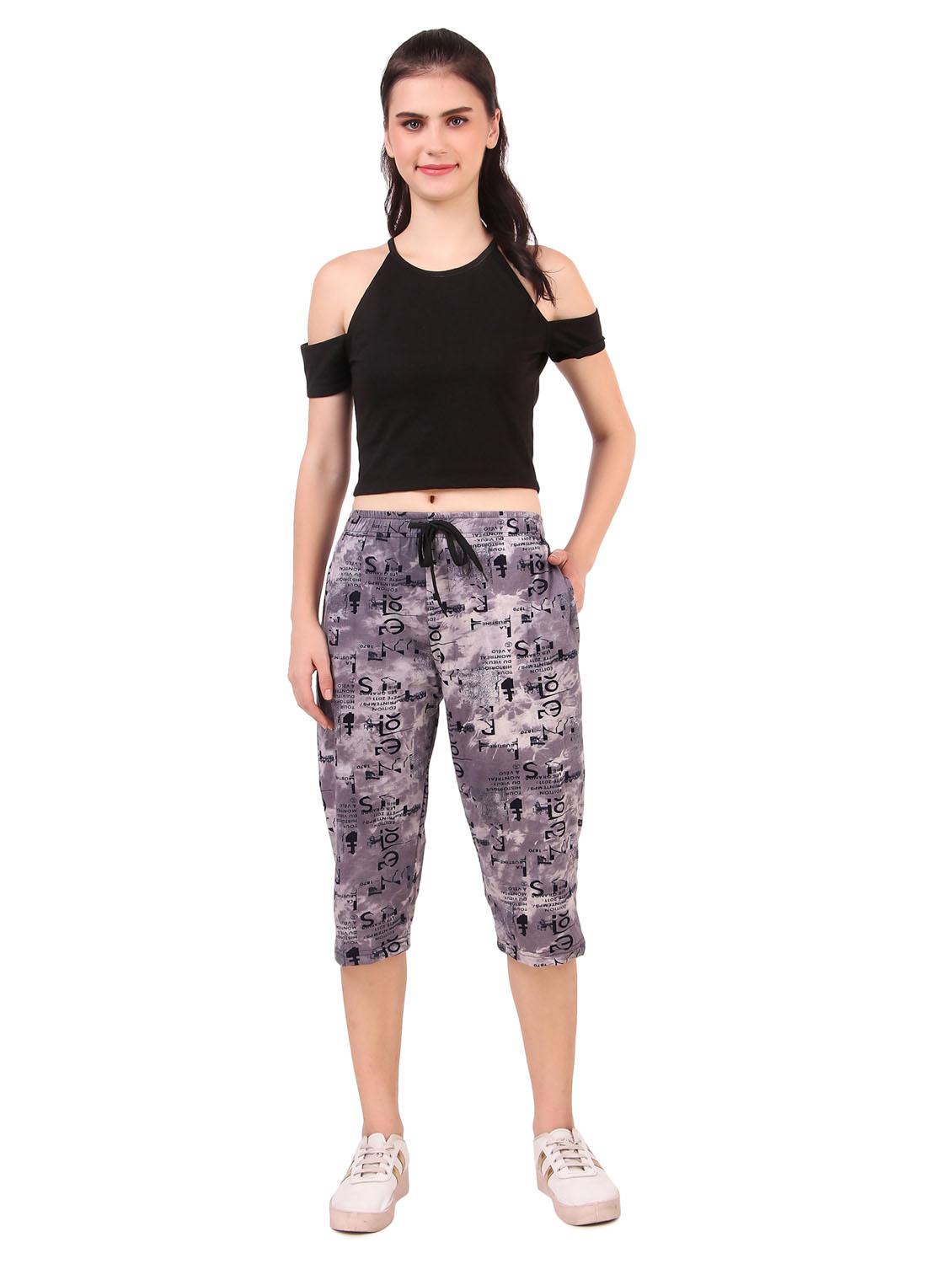 grey sports capri - 19503810 - Standard Image - 4