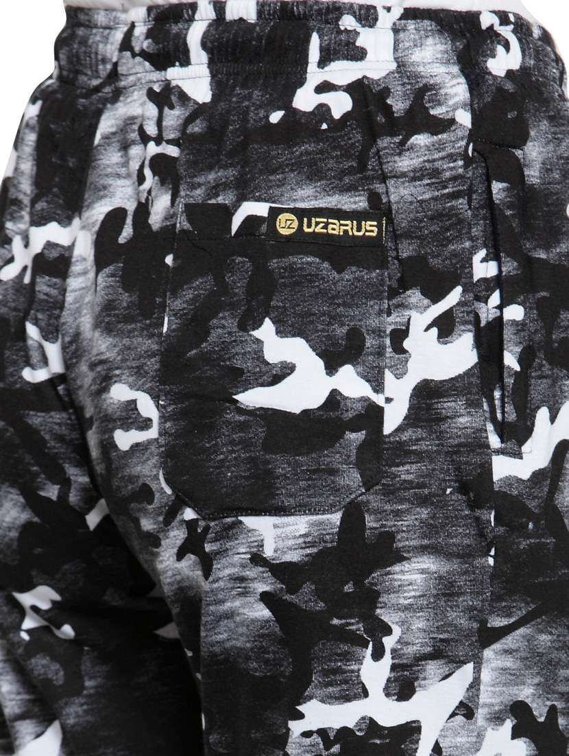 mid rise printed track pant - 19503832 -  Standard Image - 4