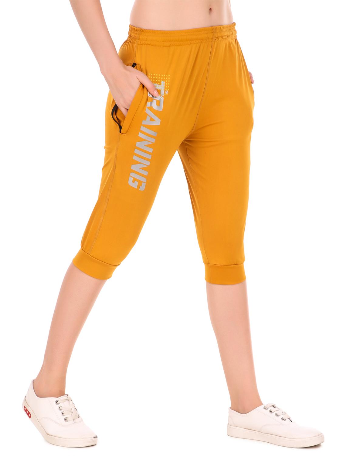 yellow sports capri - 19503885 - Standard Image - 1