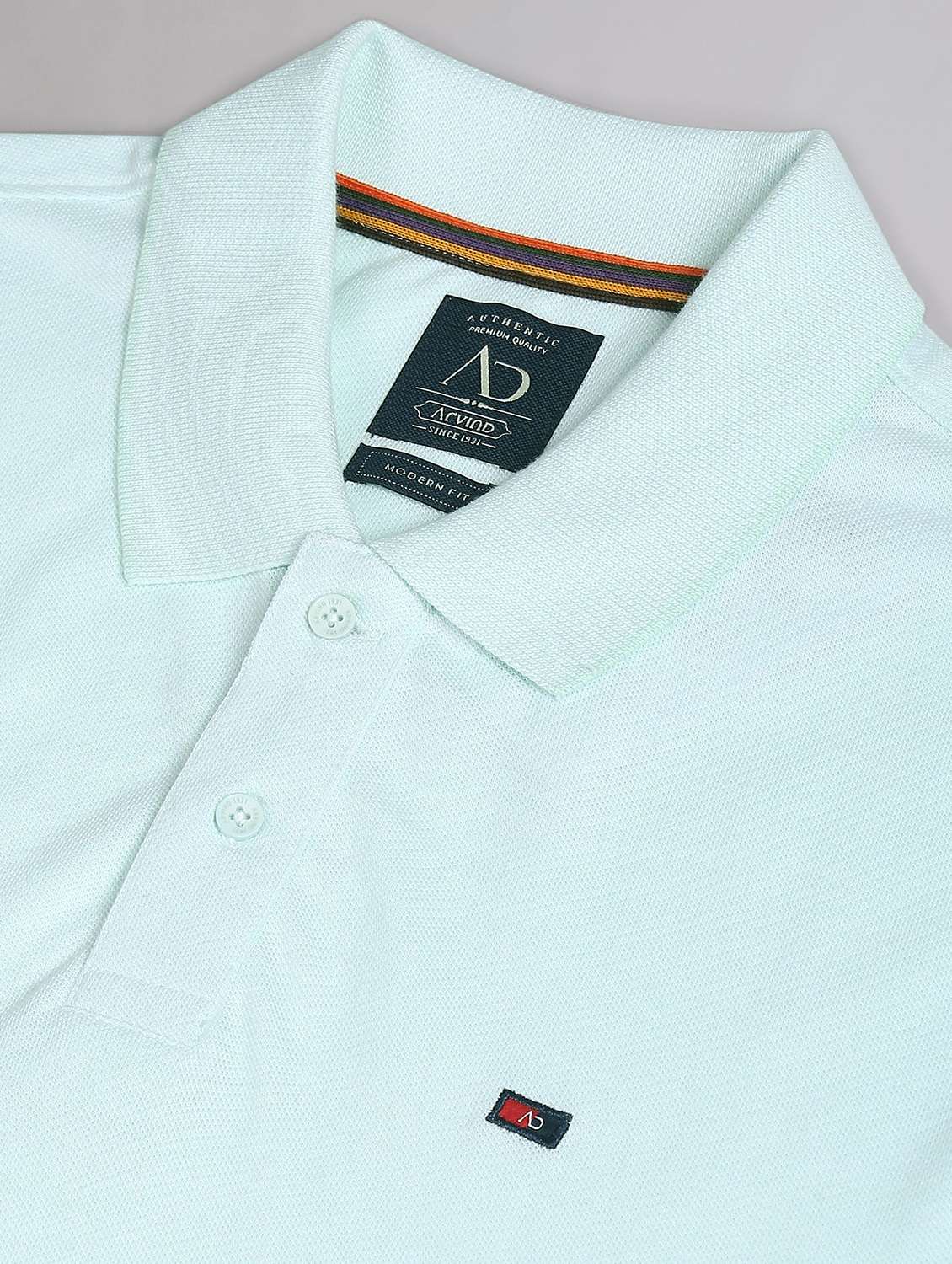 men solid cotton polo t-shirt - 19504141 - Standard Image - 4