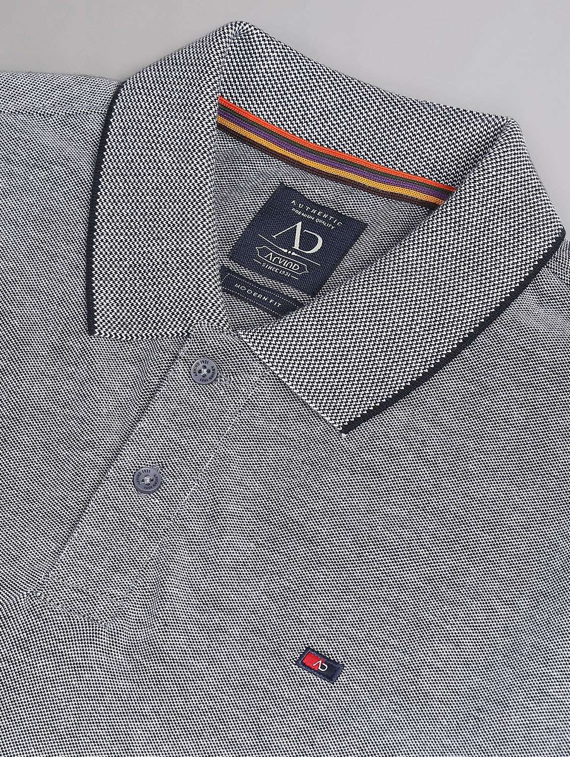 men solid cotton polo t-shirt - 19504142 - Standard Image - 4