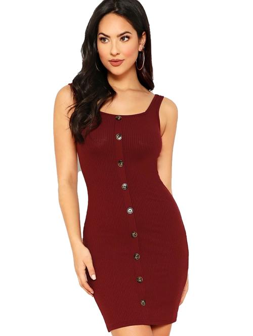 women's bodycon self design dress - 19504149 -  Standard Image - 0