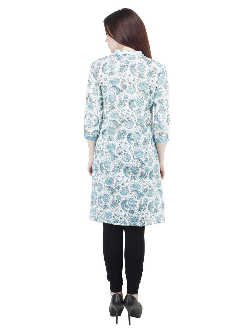 women's straight kurta - 19508984 - Standard Image - 1