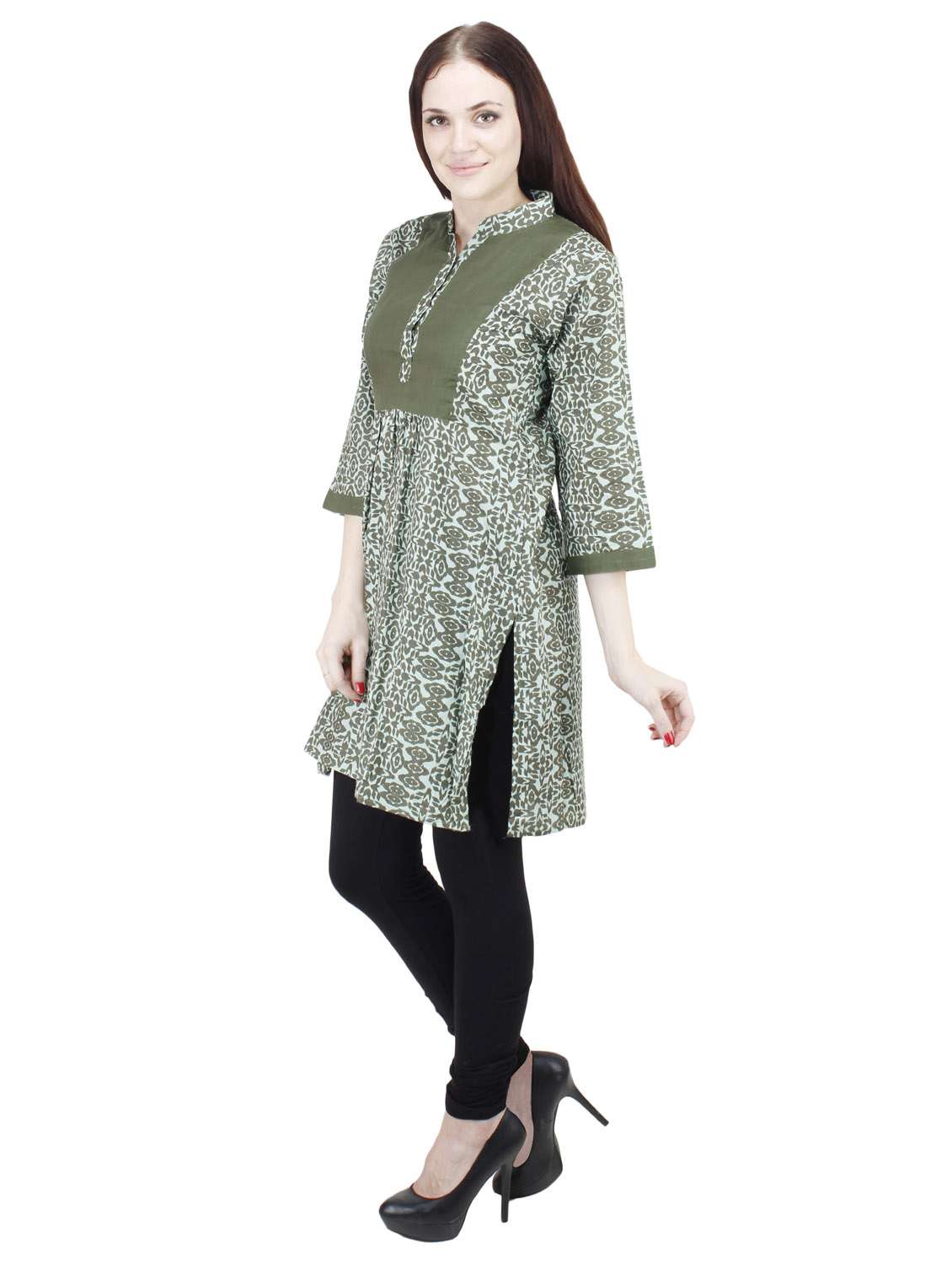 women's straight kurta - 19508990 - Standard Image - 1