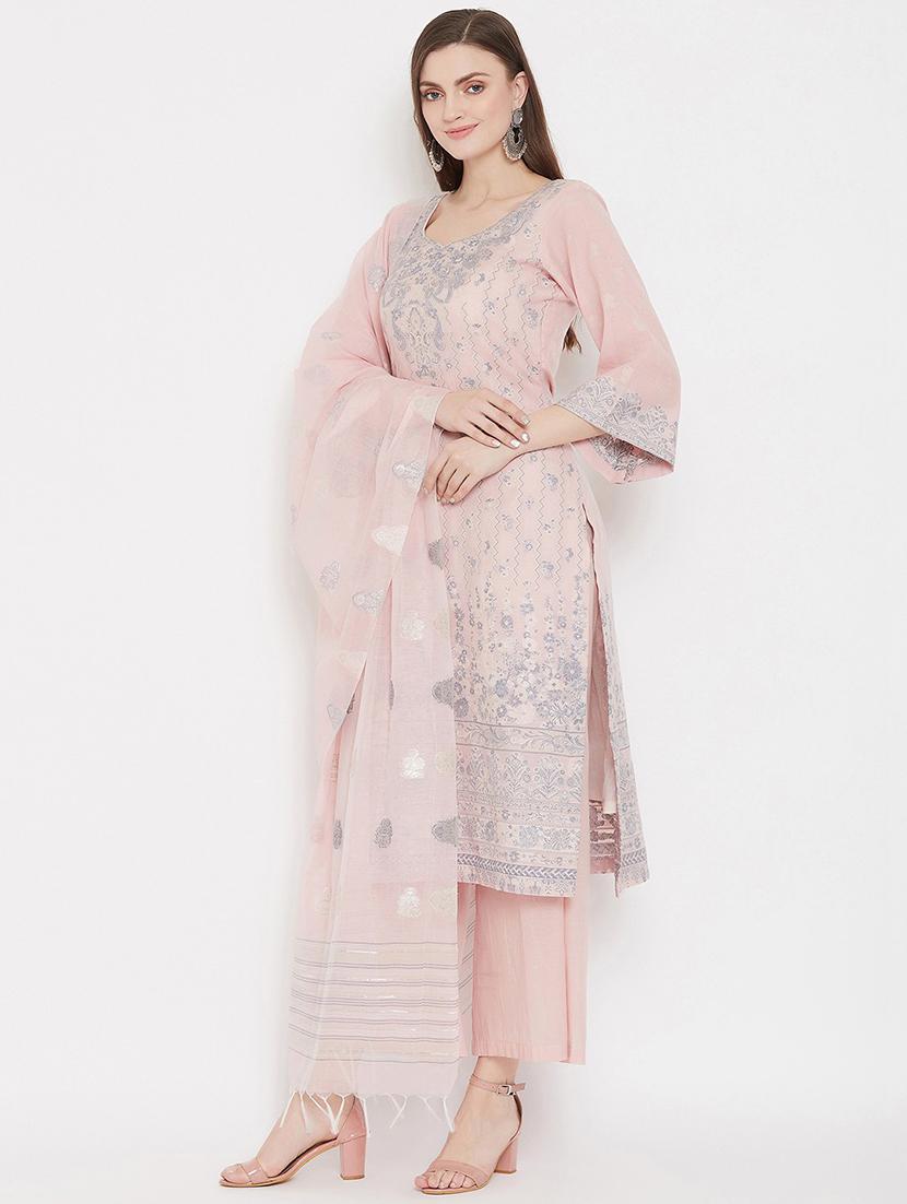 self designed flared unstitched suit - 19510903 -  Standard Image - 1