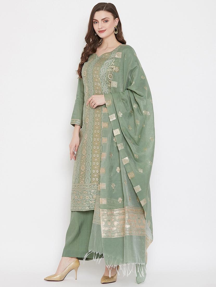 self designed salwar unstitched suit - 19510908 -  Standard Image - 1