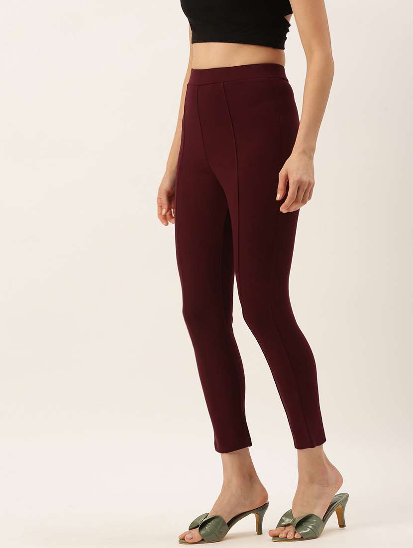 viscose solid treggings - 19511693 -  Standard Image - 1