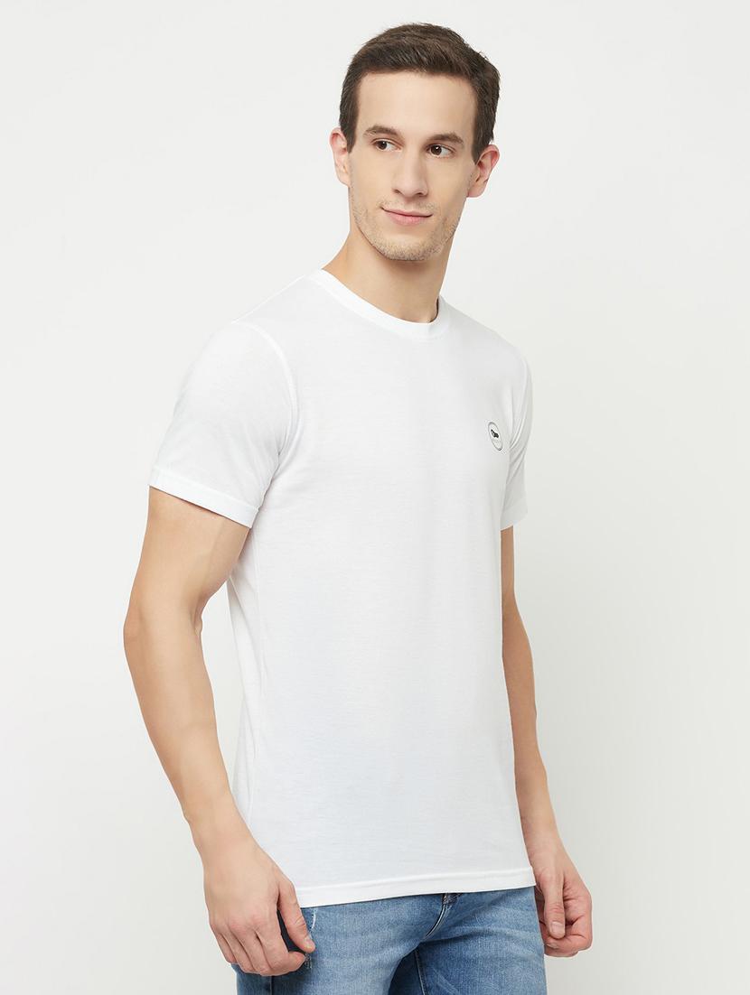 solids cotton blend regular t-shirt - 19514962 - Standard Image - 1