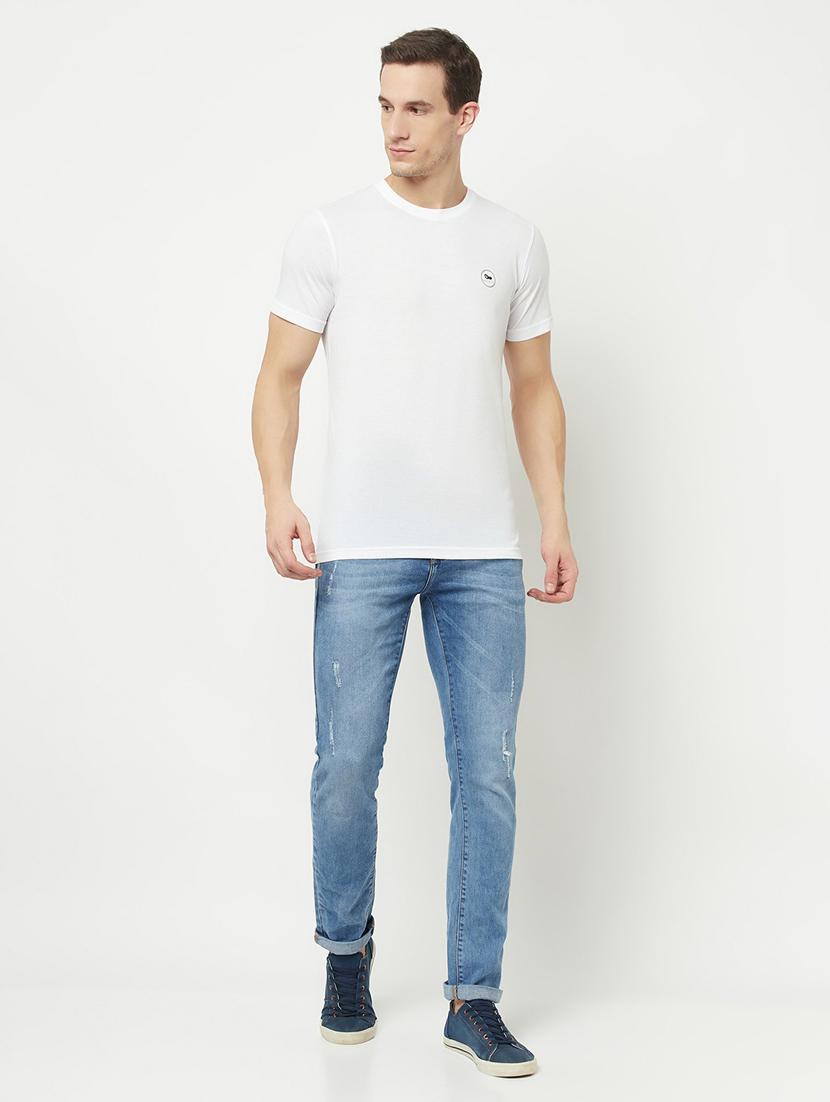 solids cotton blend regular t-shirt - 19514962 - Standard Image - 4