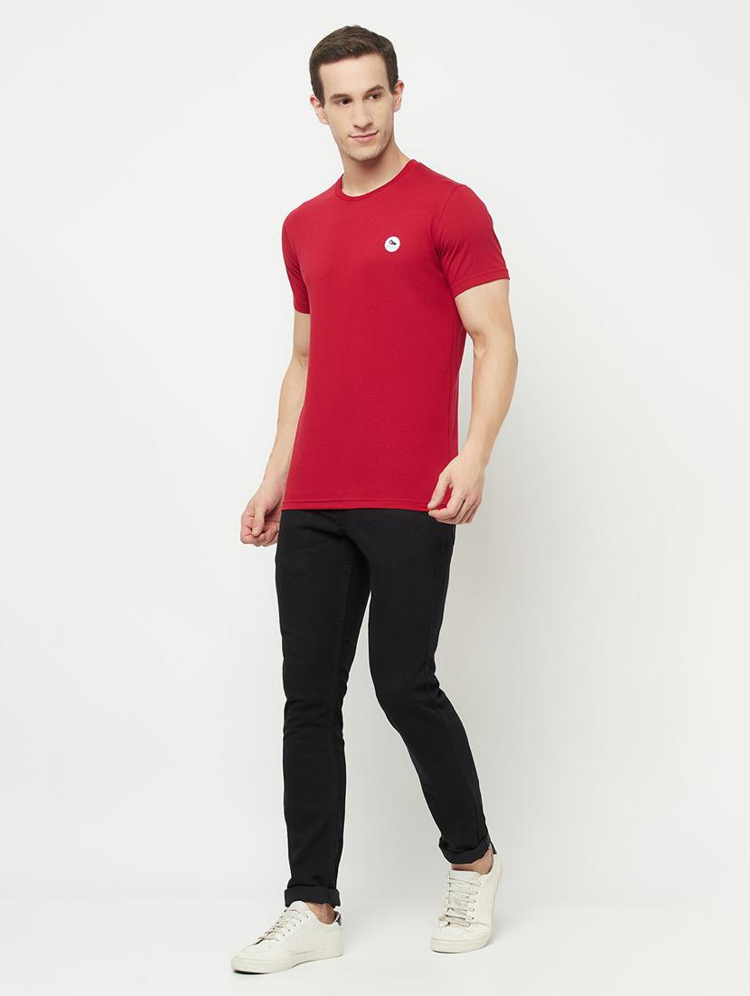 solids cotton blend regular t-shirt - 19514965 - Standard Image - 4