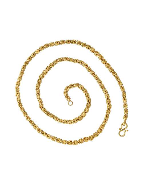 shimmering gold plated chain  - 19516701 -  Standard Image - 0